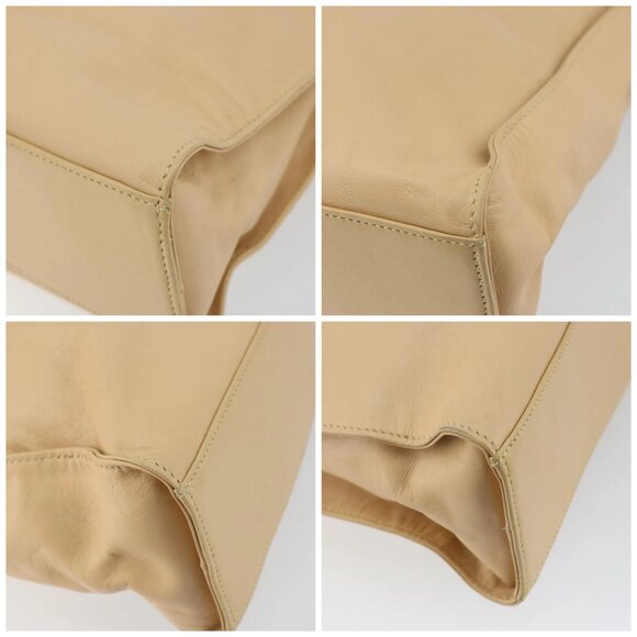 GUCCI Jackie Shoulder Bag Leather Beige Auth ep11140 - Picture 14 of 16